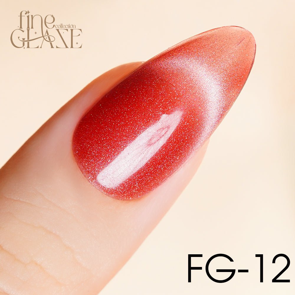 LDS FG12 - Fine Glaze Cat Eye Gel Collection - DTK Nail Supply