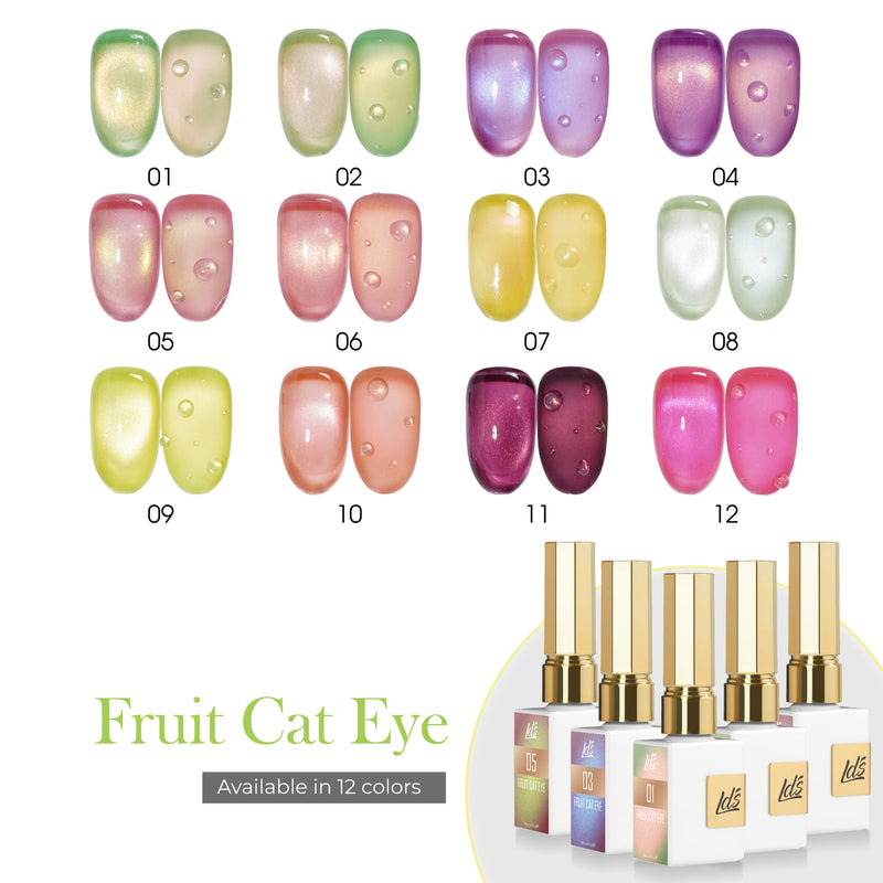 LDS Fruit Cat Eye Gel Polish - DTK Nail Supply