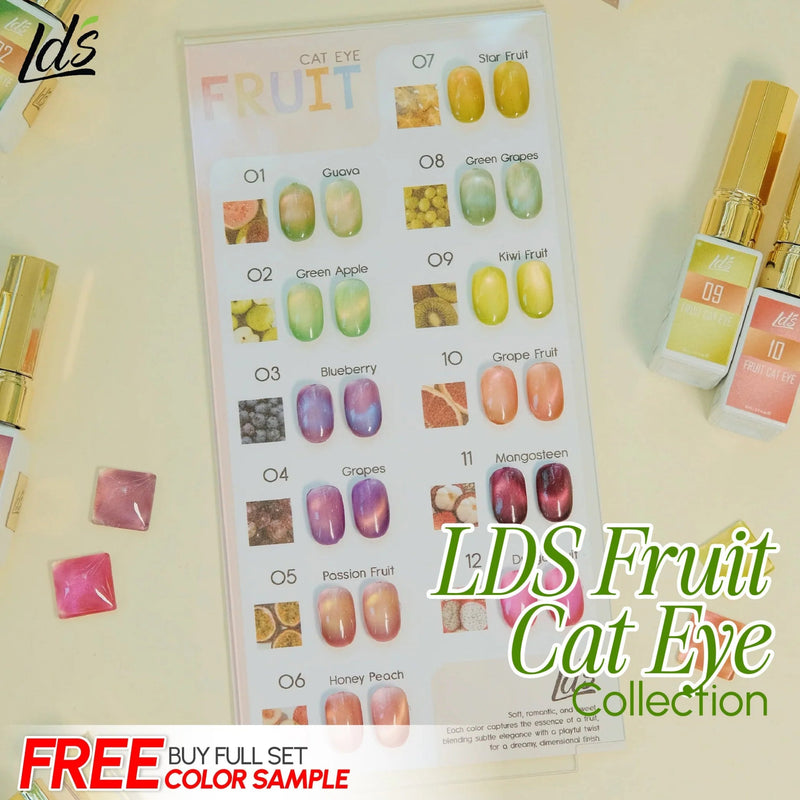 LDS Fruit Cat Eye Gel Polish - DTK Nail Supply
