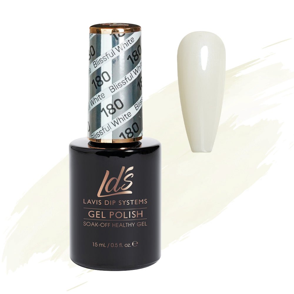 LDS Gel Polish 180 - Blissful White - DTK Nail Supply