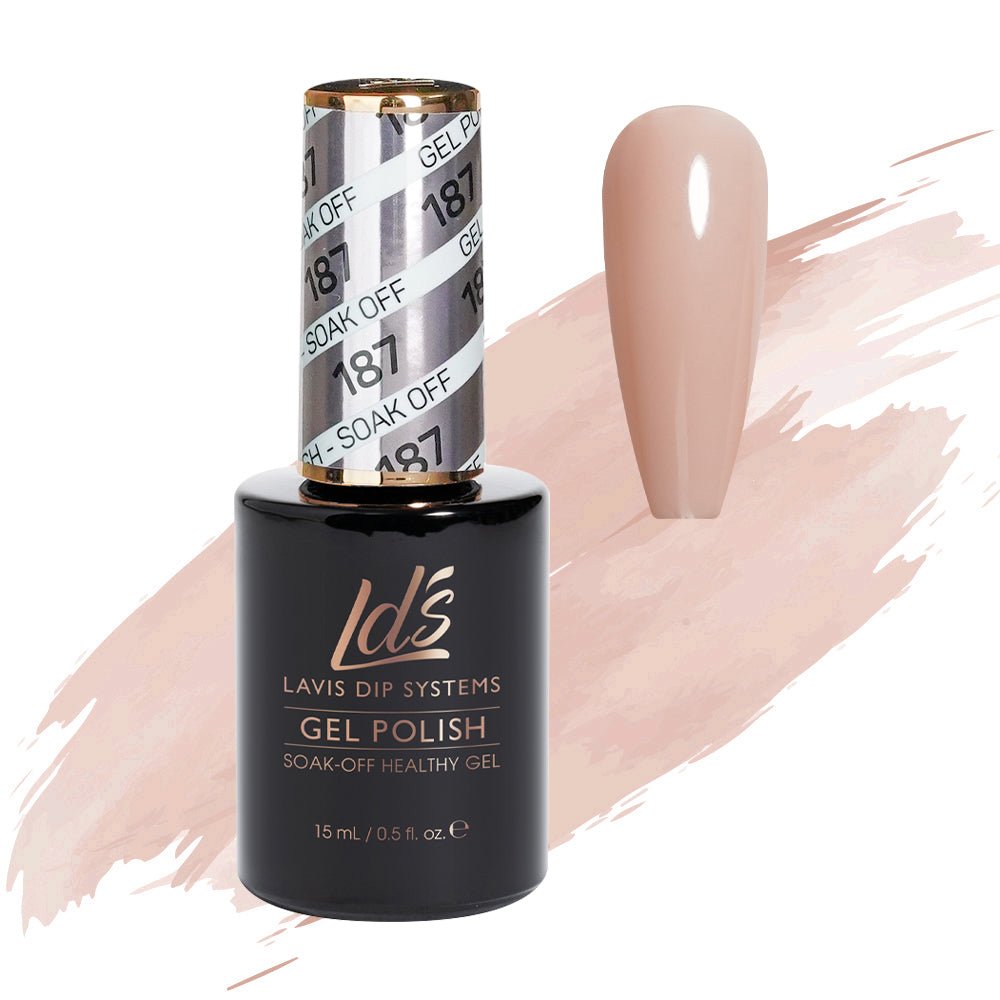LDS Gel Polish 187 - Sweetie Pie - DTK Nail Supply