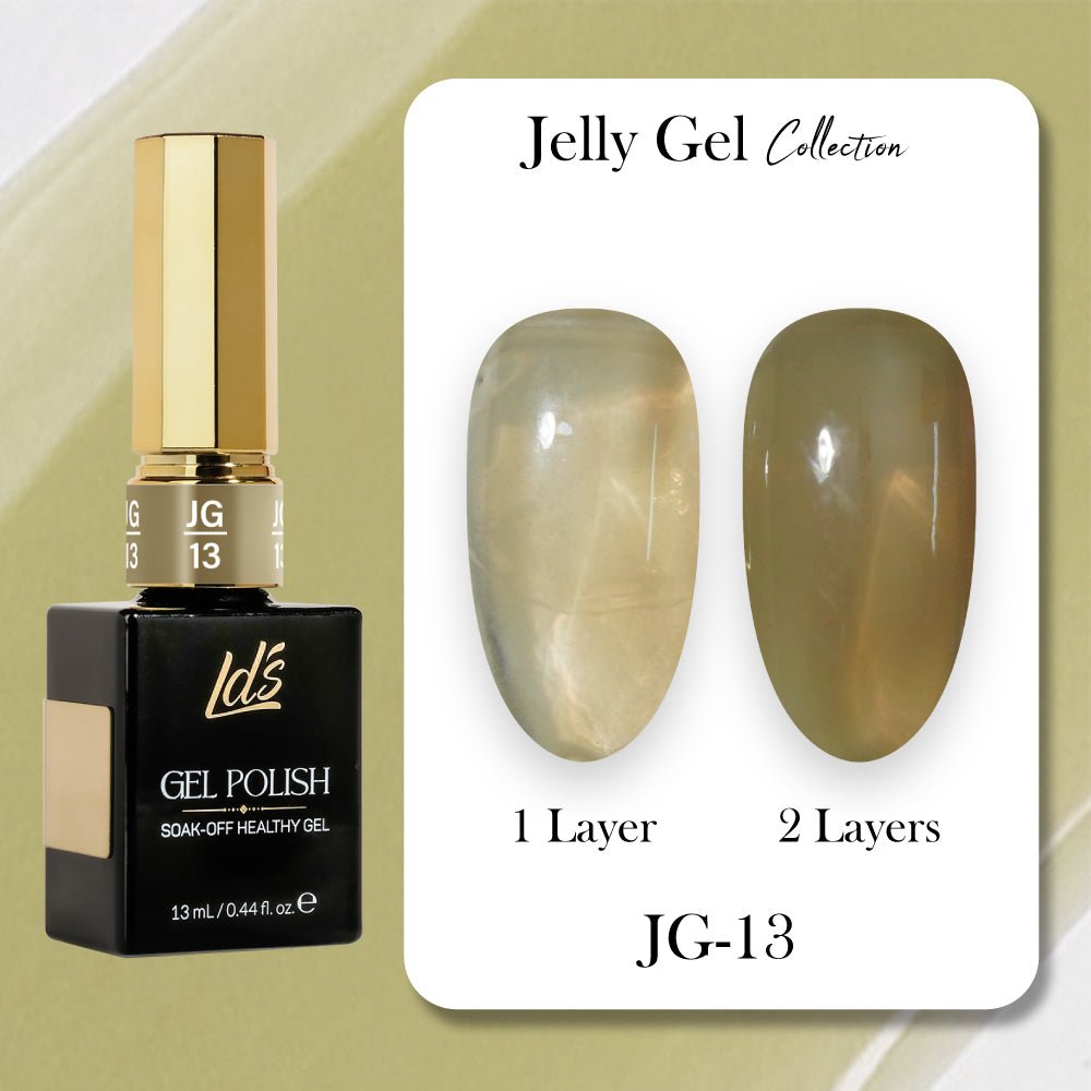 LDS Gel Polish JG - 13 - Jelly Gel Collection - DTK Nail Supply