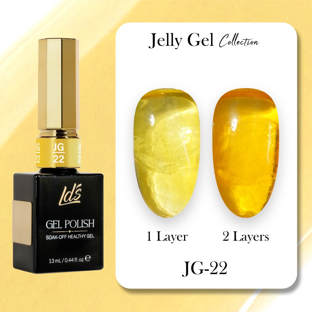 LDS Gel Polish JG - 22 - Jelly Gel Collection - DTK Nail Supply