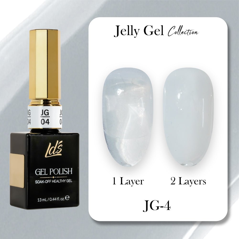 LDS Gel Polish JG Set 36 Colors - Jelly Gel Collection - DTK Nail Supply