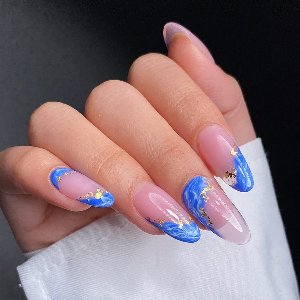 LDS Gel Polish Nail Art Liner - Royal Blue 10 (ver 2) - DTK Nail Supply