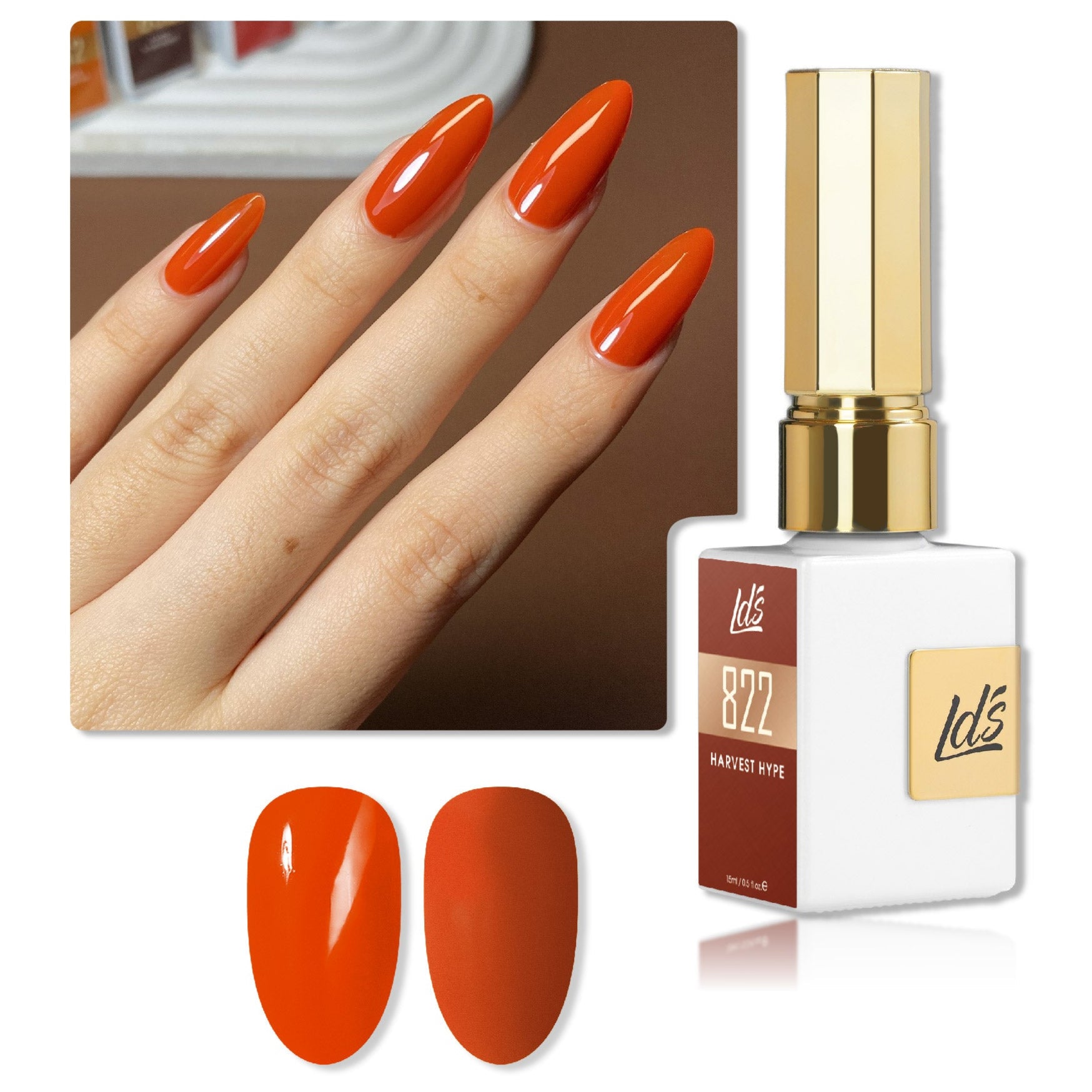 LDS Gel Polish - Salted Caramel - DTK Nail Supply