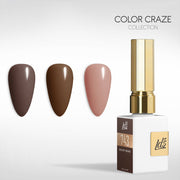 LDS Gel Set 3 - 19 - Mocha Trio - 743, 747, 080 - DTK Nail Supply