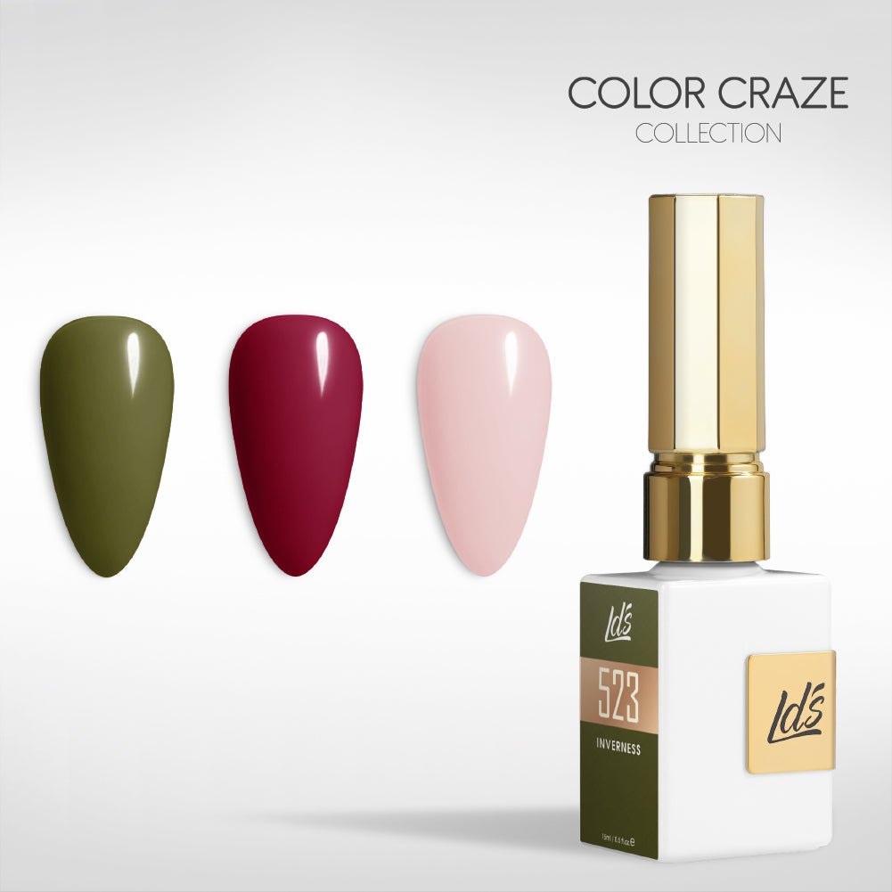 LDS Gel Set 3 - 3 - Berry Drama - 523, 917, 279 - DTK Nail Supply