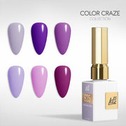 LDS Gel Set 6 - 15 - Lavender Dream - 635, 800, 797, 766, 775, 790 - DTK Nail Supply