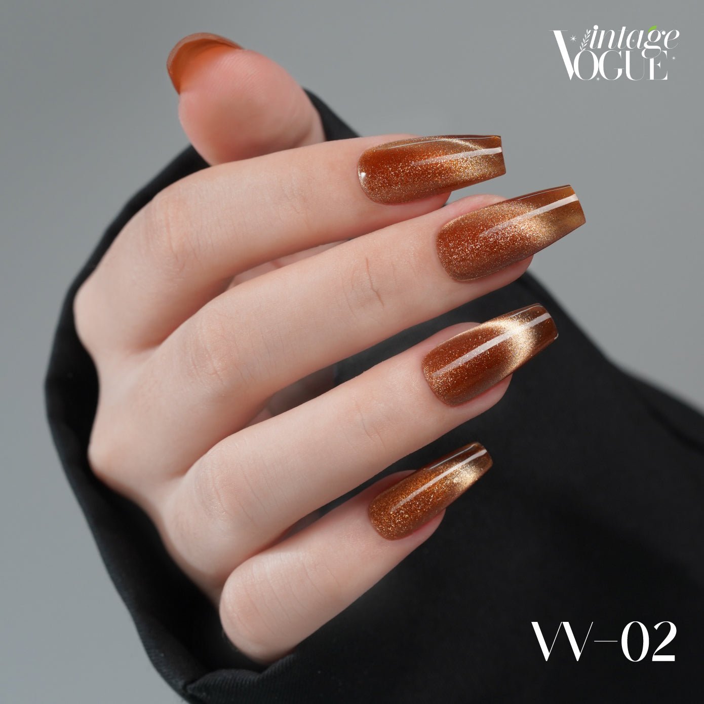 LDS gel VV - 02 - Vintage Vogue Cat Eye Collection - DTK Nail Supply