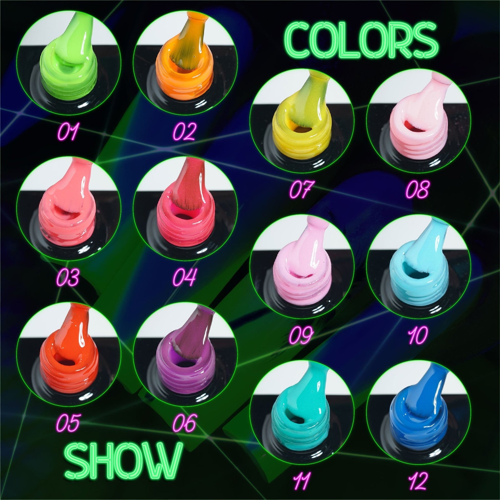 LDS Glow In The Dark - GW06 - DTK Nail Supply