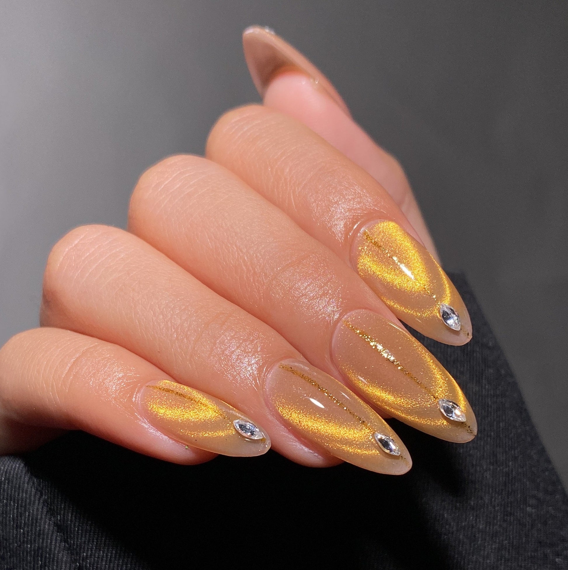 LDS Gold - RB06 - Universal Cat Eye Collection - DTK Nail Supply