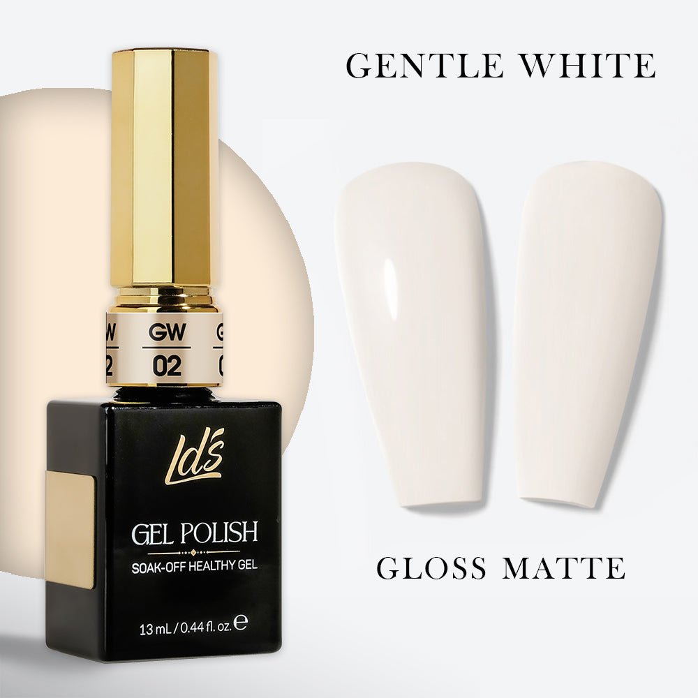 LDS GW - 02 - Gentle White Collection - DTK Nail Supply