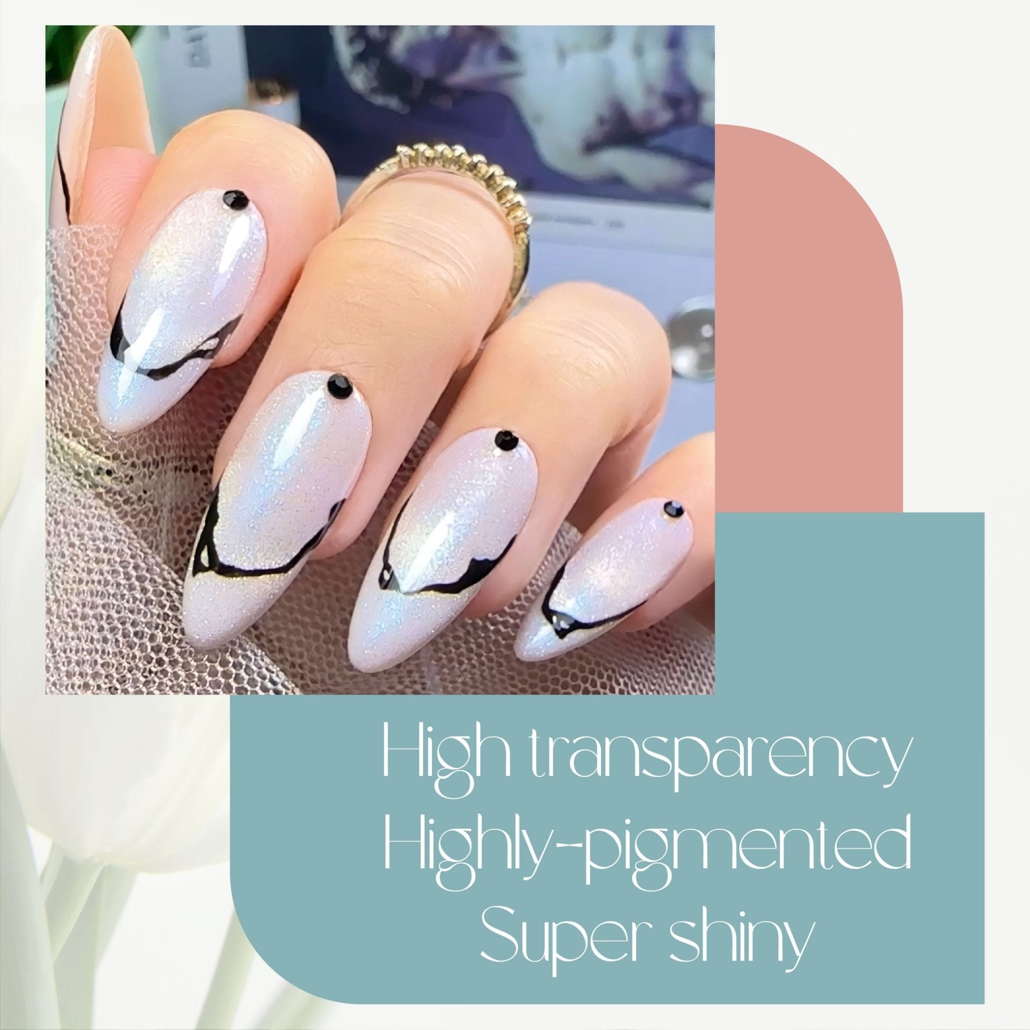 LDS GW - 02 - Gentle White Collection - DTK Nail Supply