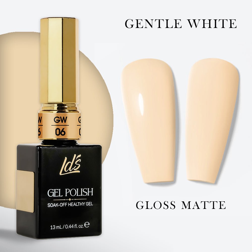 LDS GW - 06 - Gentle White Collection - DTK Nail Supply
