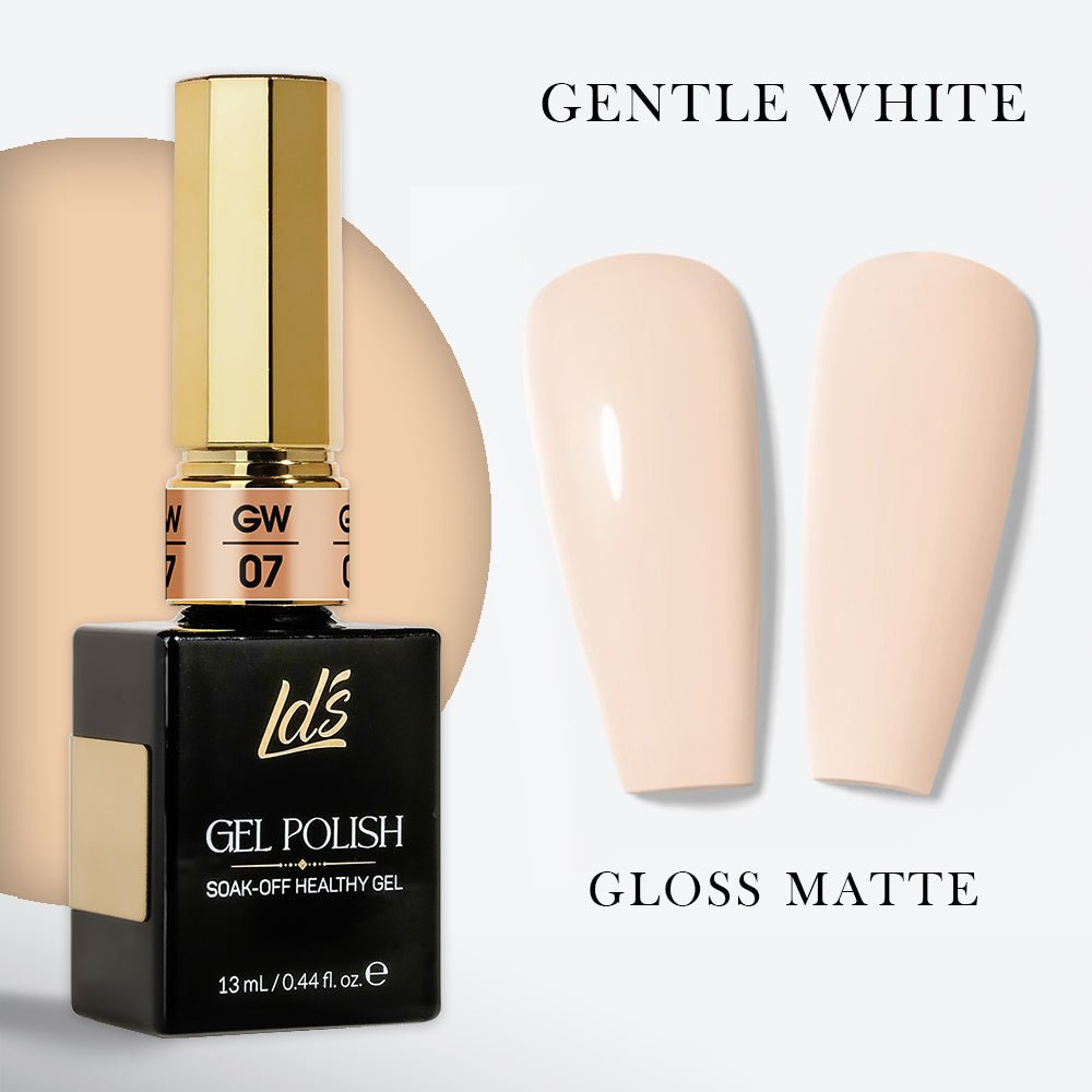LDS GW - 07 - Gentle White Collection - DTK Nail Supply