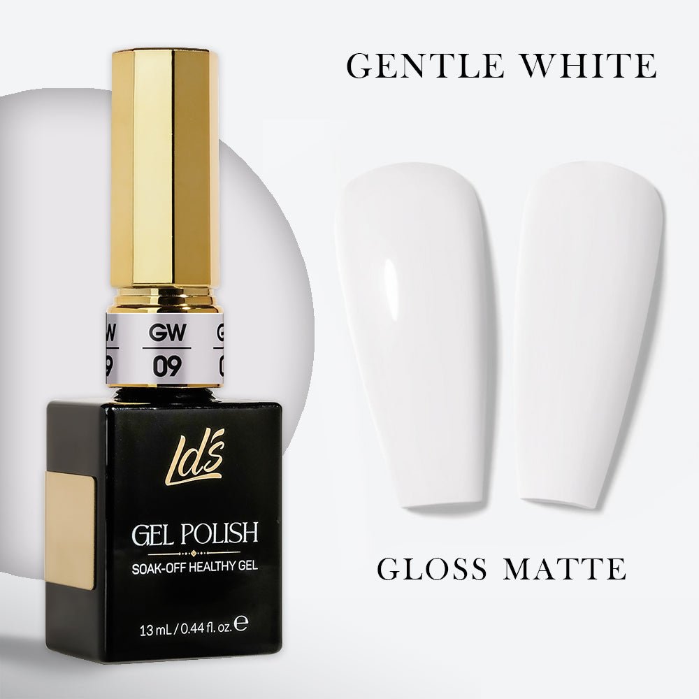 LDS GW - 09 - Gentle White Collection - DTK Nail Supply