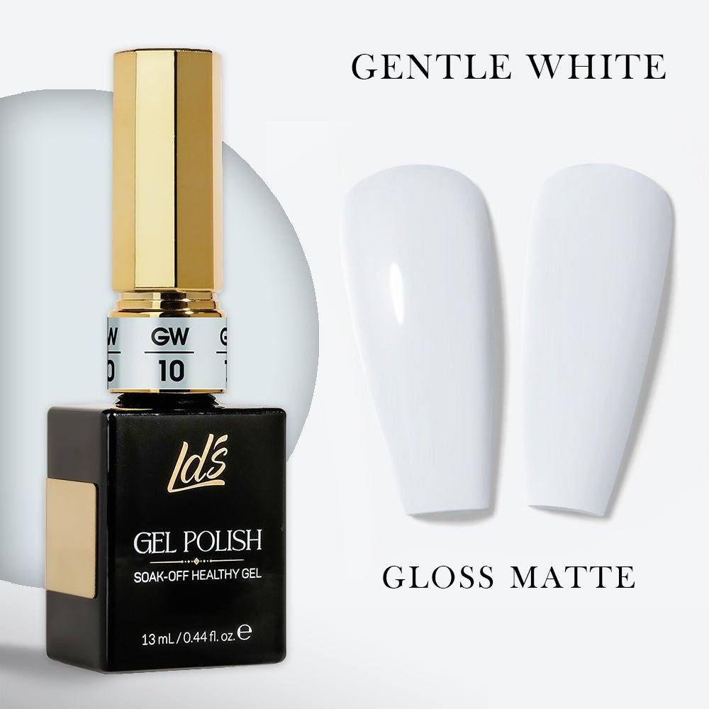 LDS GW - 10 - Gentle White Collection - DTK Nail Supply