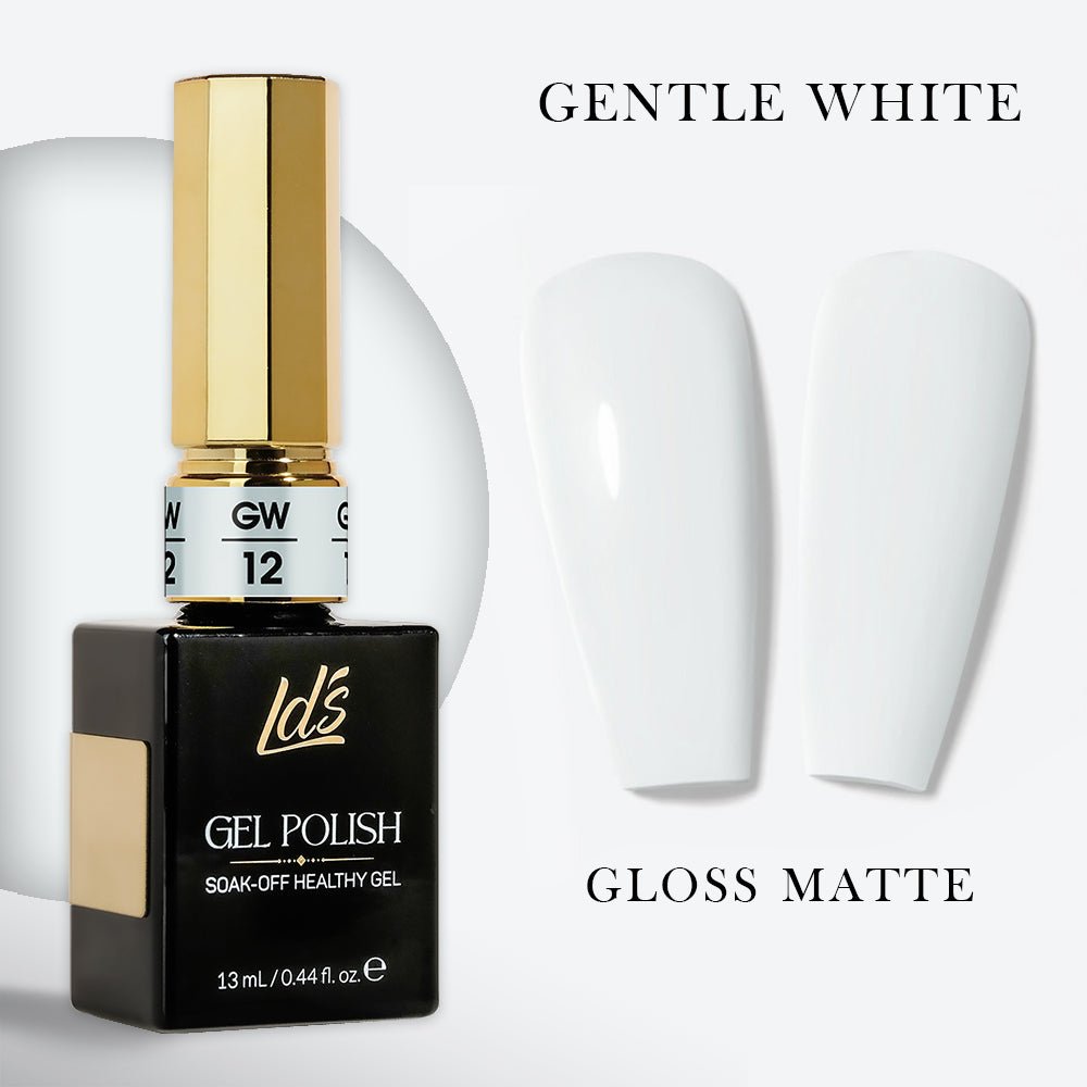 LDS GW - 12 - Gentle White Collection - DTK Nail Supply