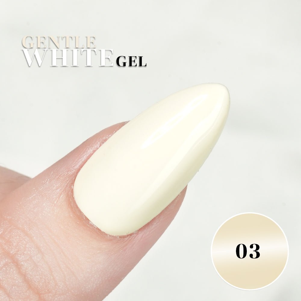 LDS GW Set 12 Colors - Gentle White Collection - DTK Nail Supply