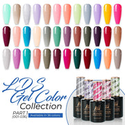 LDS Healthy Gel Part 1: 001 - 036 - DTK Nail Supply