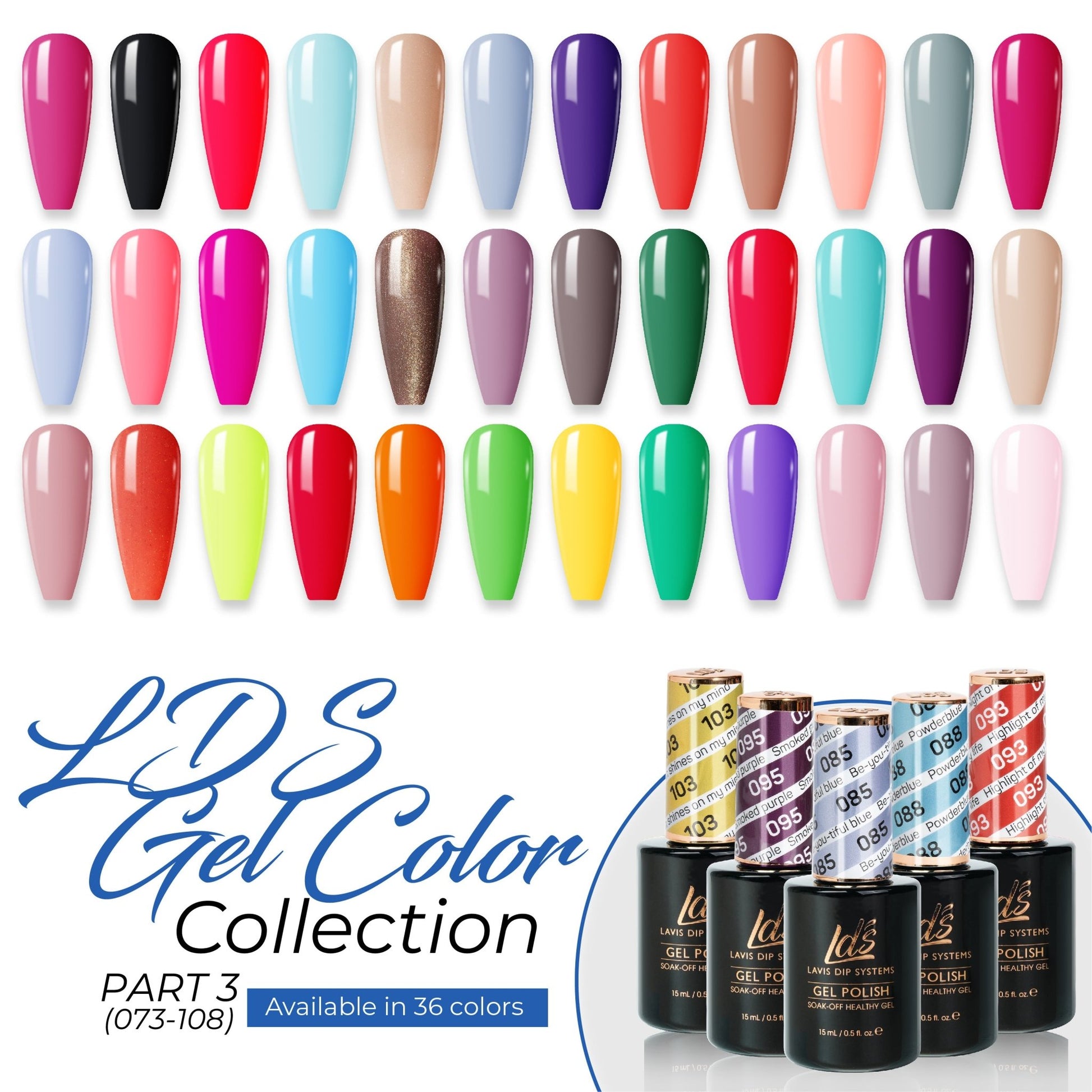 LDS Healthy Gel Part 3: 073 - 108 - DTK Nail Supply