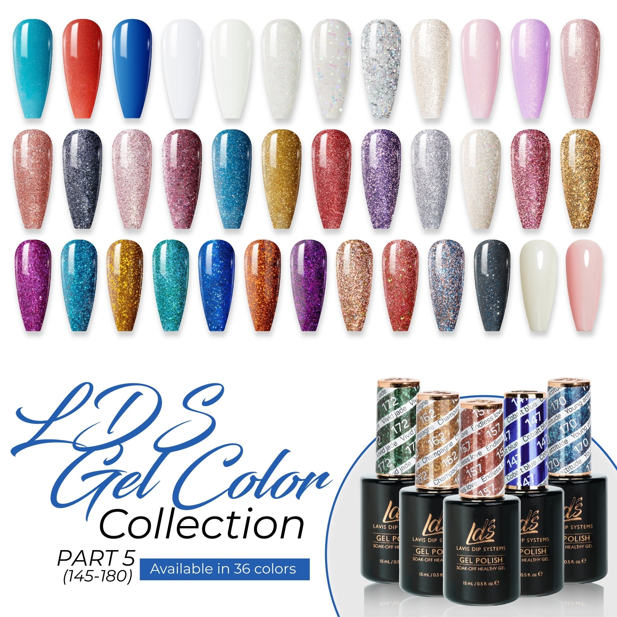 LDS Healthy Gel Part 5: 145 - 180 - DTK Nail Supply