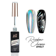 LDS Laser Silver Metallic Liner Gel - DTK Nail Supply
