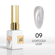 LDS Light Gold Light - RB09 - Universal Cat Eye Collection - DTK Nail Supply