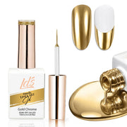 LDS Liner Art Gold Chrome - DTK Nail Supply