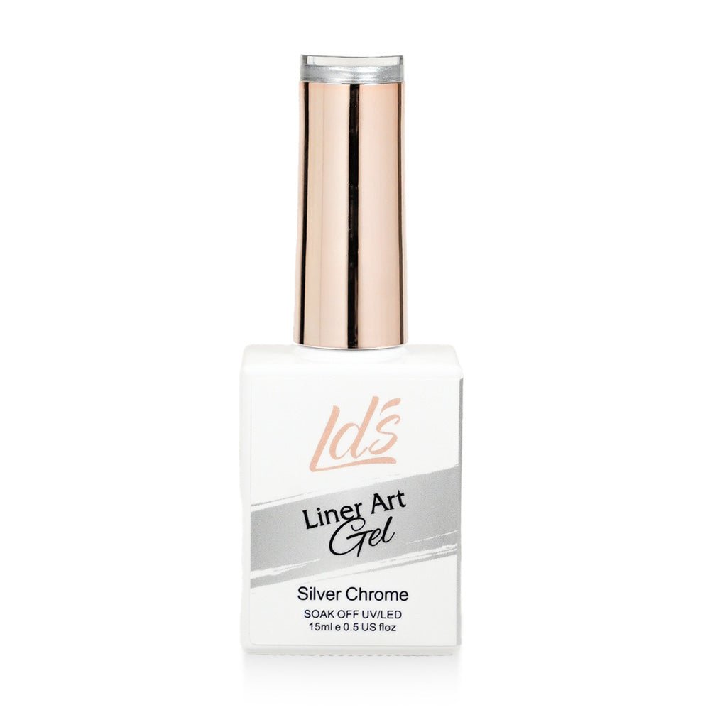 LDS Liner Art Silver Chrome - DTK Nail Supply