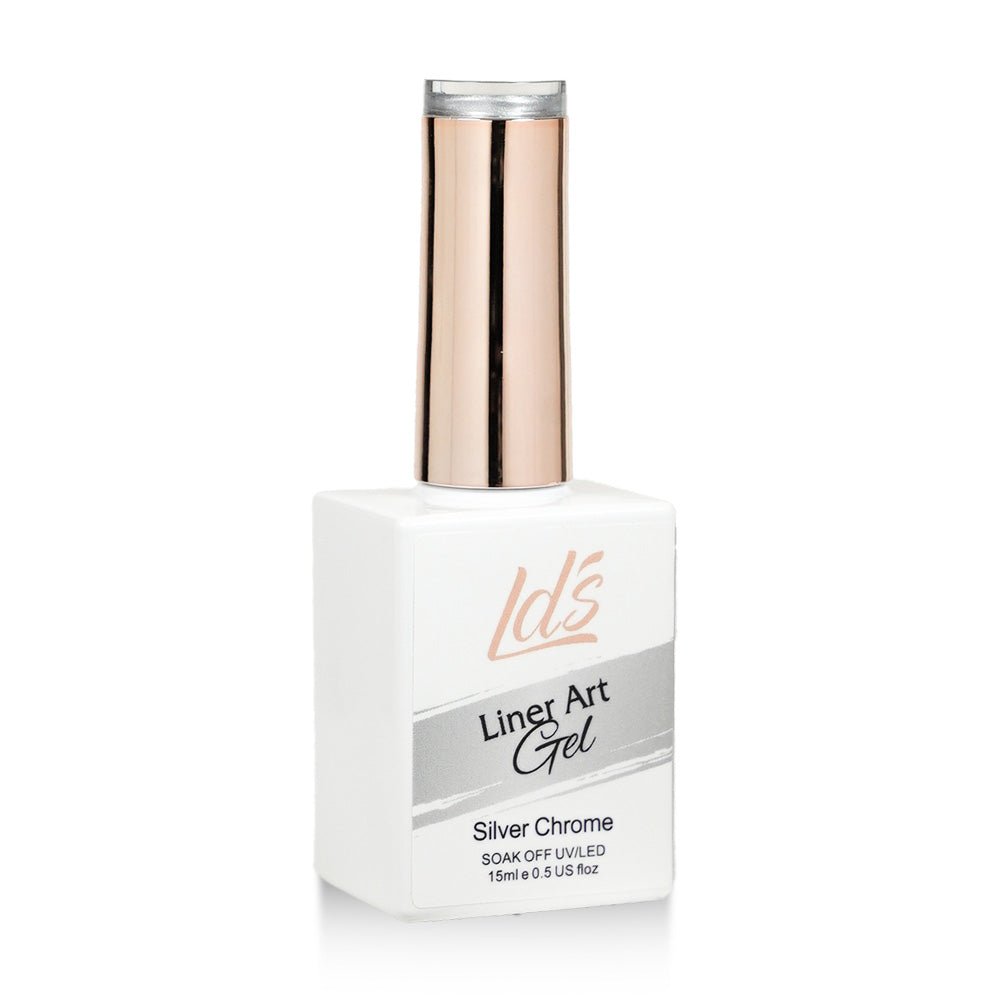 LDS Liner Art Silver Chrome - DTK Nail Supply