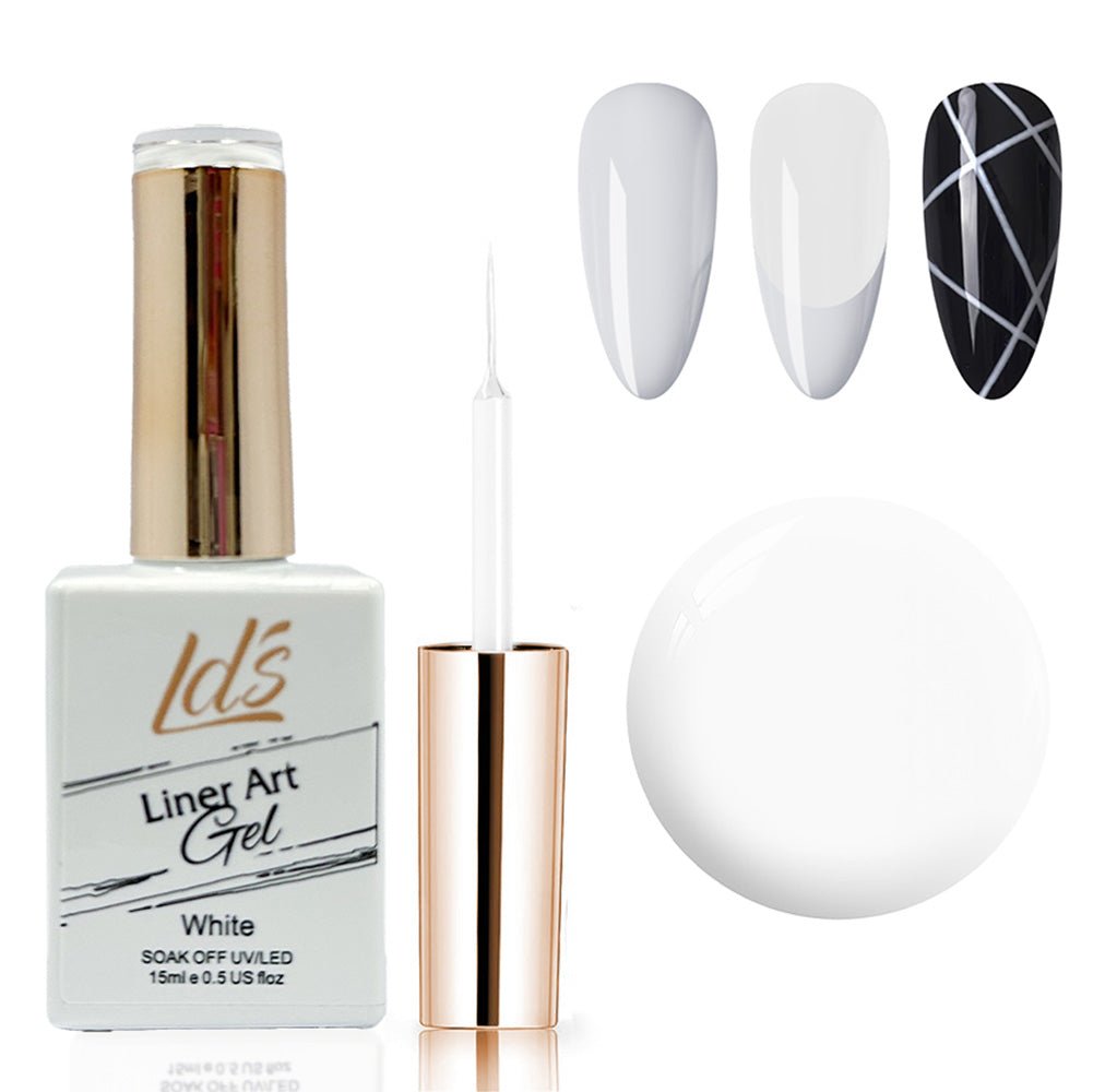 🎁 LDS Liner Art White - 02 (100% off) - DTK Nail Supply