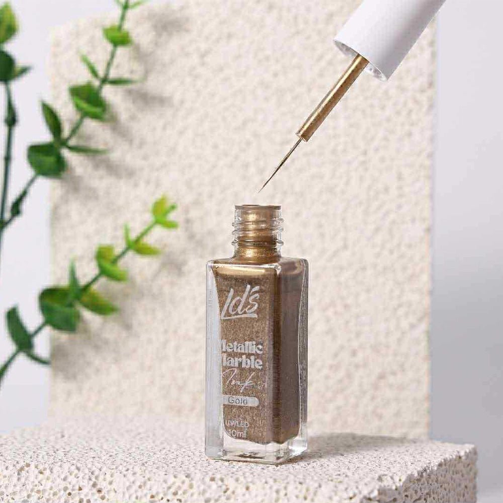 LDS Metallic Marble Ink - DTK Nail Supply