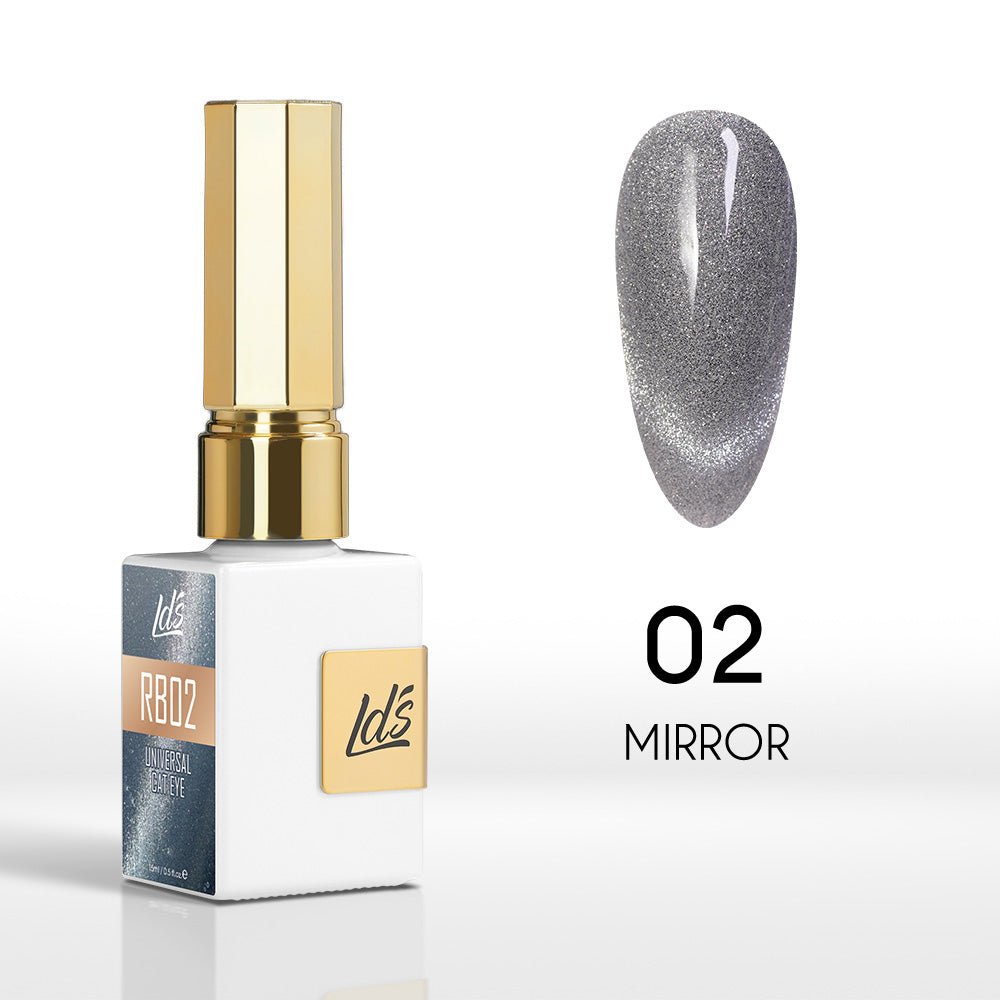 LDS Mirror - RB02 - Universal Cat Eye Collection - DTK Nail Supply