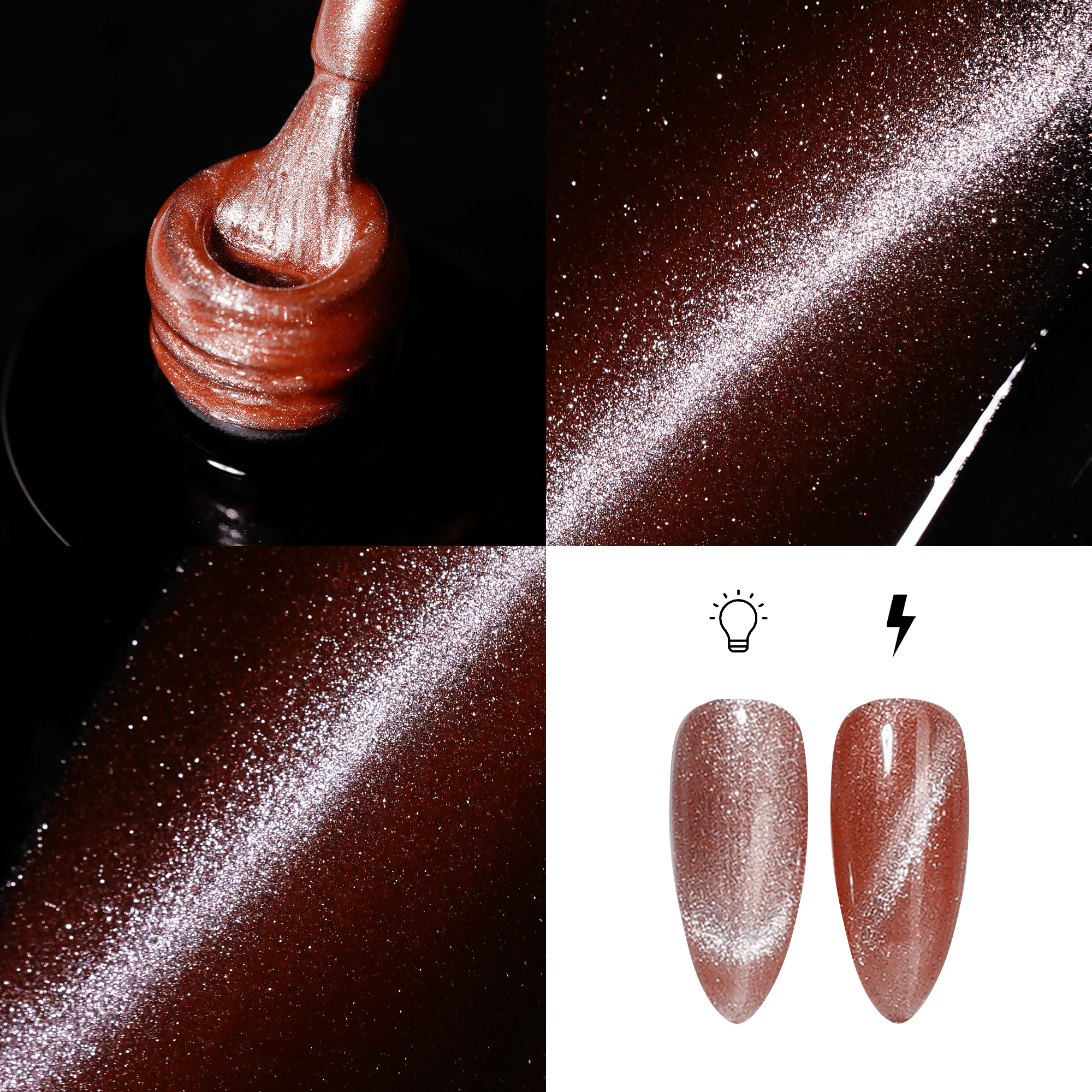 LDS Nude CE - 07 - Nude Cat Eyes Collection - DTK Nail Supply