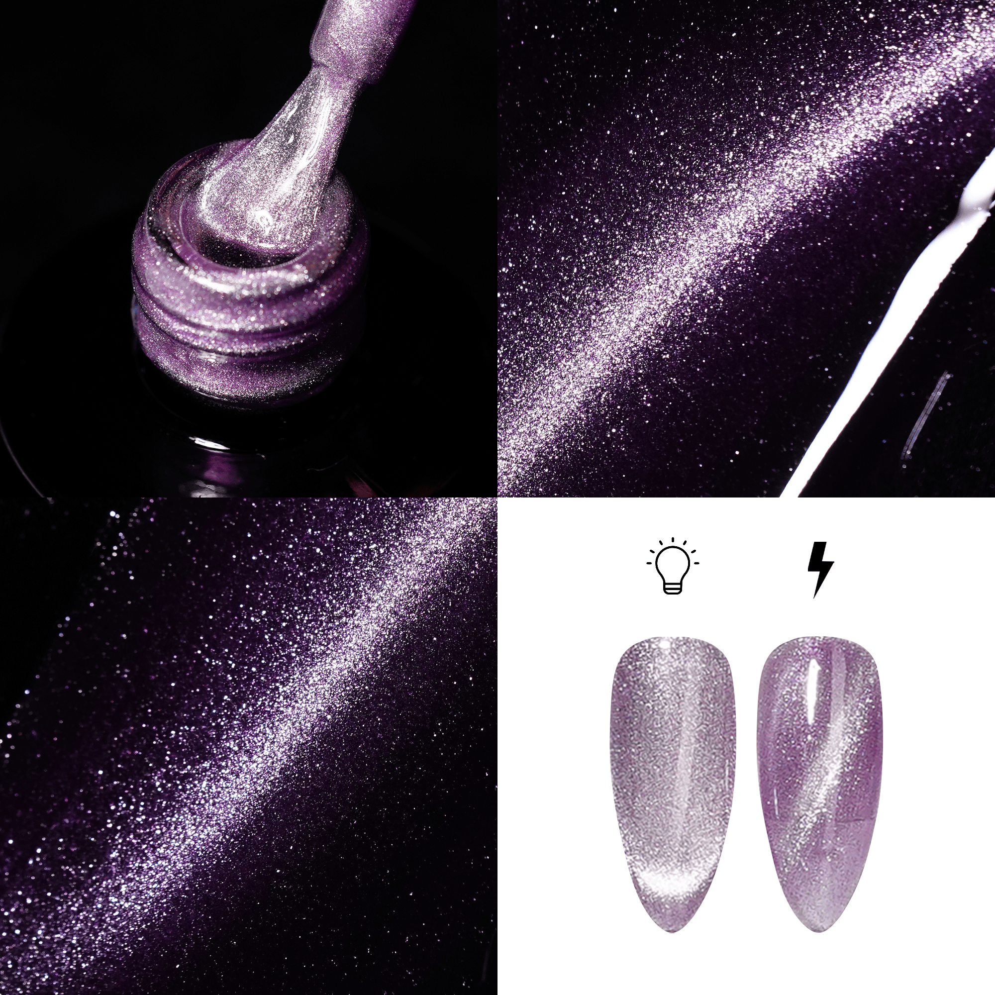 LDS Nude CE - 09 - Nude Cat Eyes Collection - DTK Nail Supply