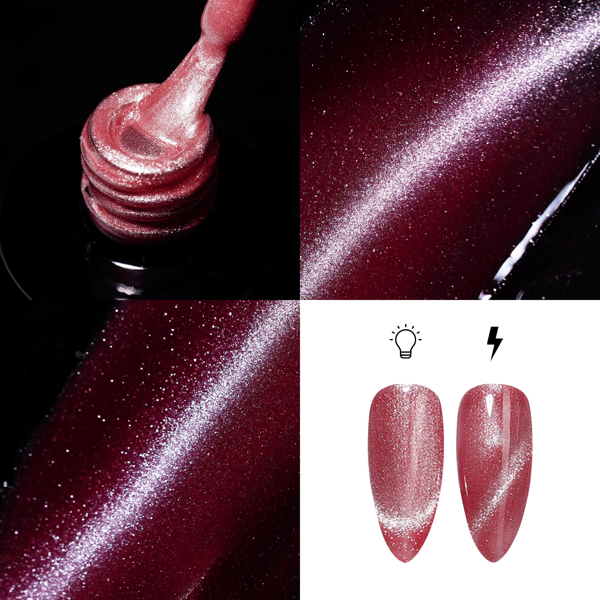 LDS Nude CE - 11 - Nude Cat Eyes Collection - DTK Nail Supply