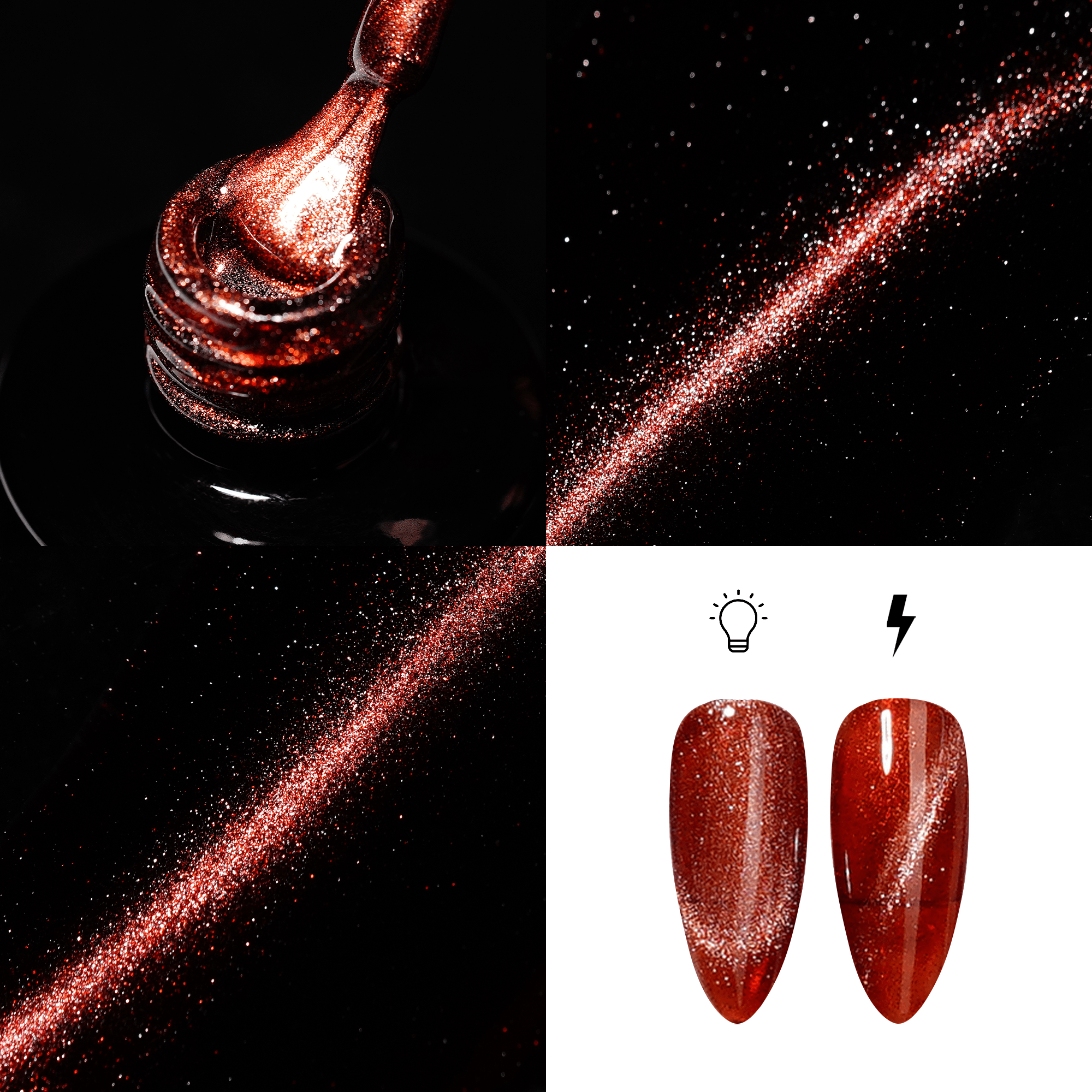 LDS Nude CE - 12 - Nude Cat Eyes Collection - DTK Nail Supply