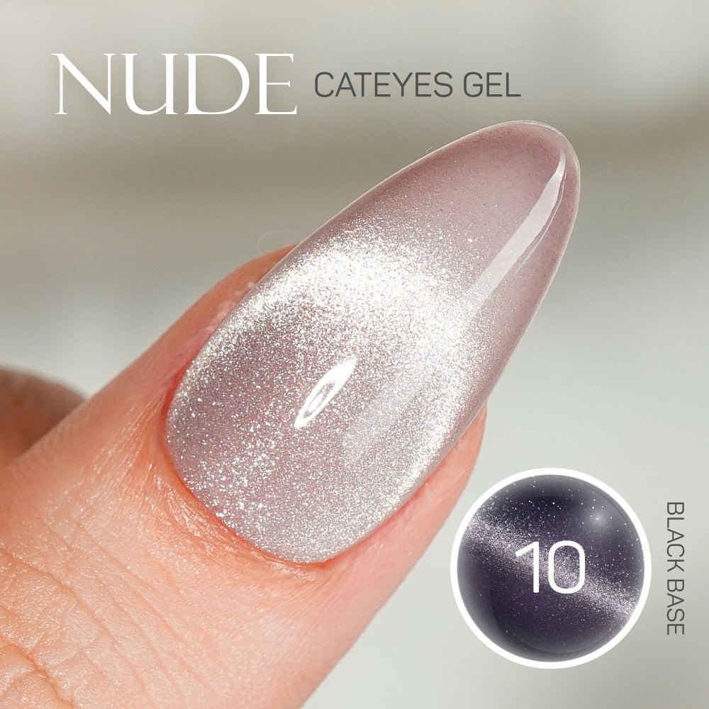 LDS Nude CE Set 12 Colors - Nude Cat Eyes Collection - DTK Nail Supply