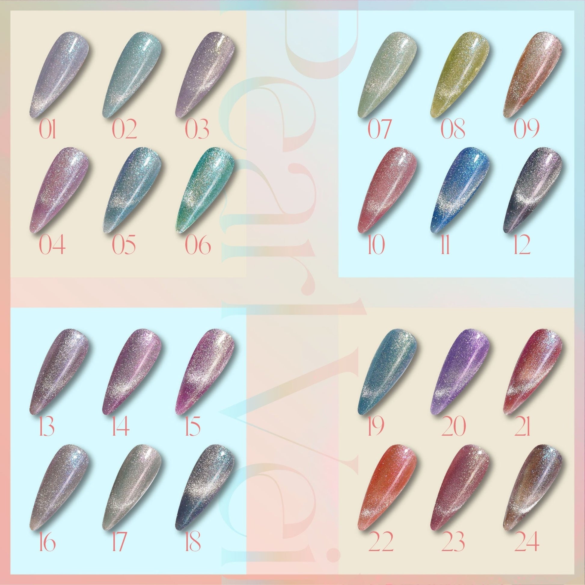 LDS Pearl CE - 03 - Pearl Veil Cat Eye Collection - DTK Nail Supply
