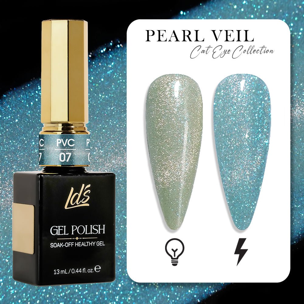LDS Pearl CE - 07 - Pearl Veil Cat Eye Collection - DTK Nail Supply