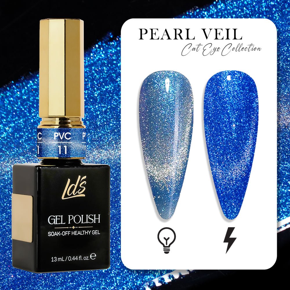 LDS Pearl CE - 11 - Pearl Veil Cat Eye Collection - DTK Nail Supply