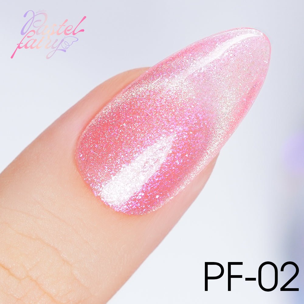 LDS PF02 - Pastel Fairy Cat Eye Gel Collection - DTK Nail Supply