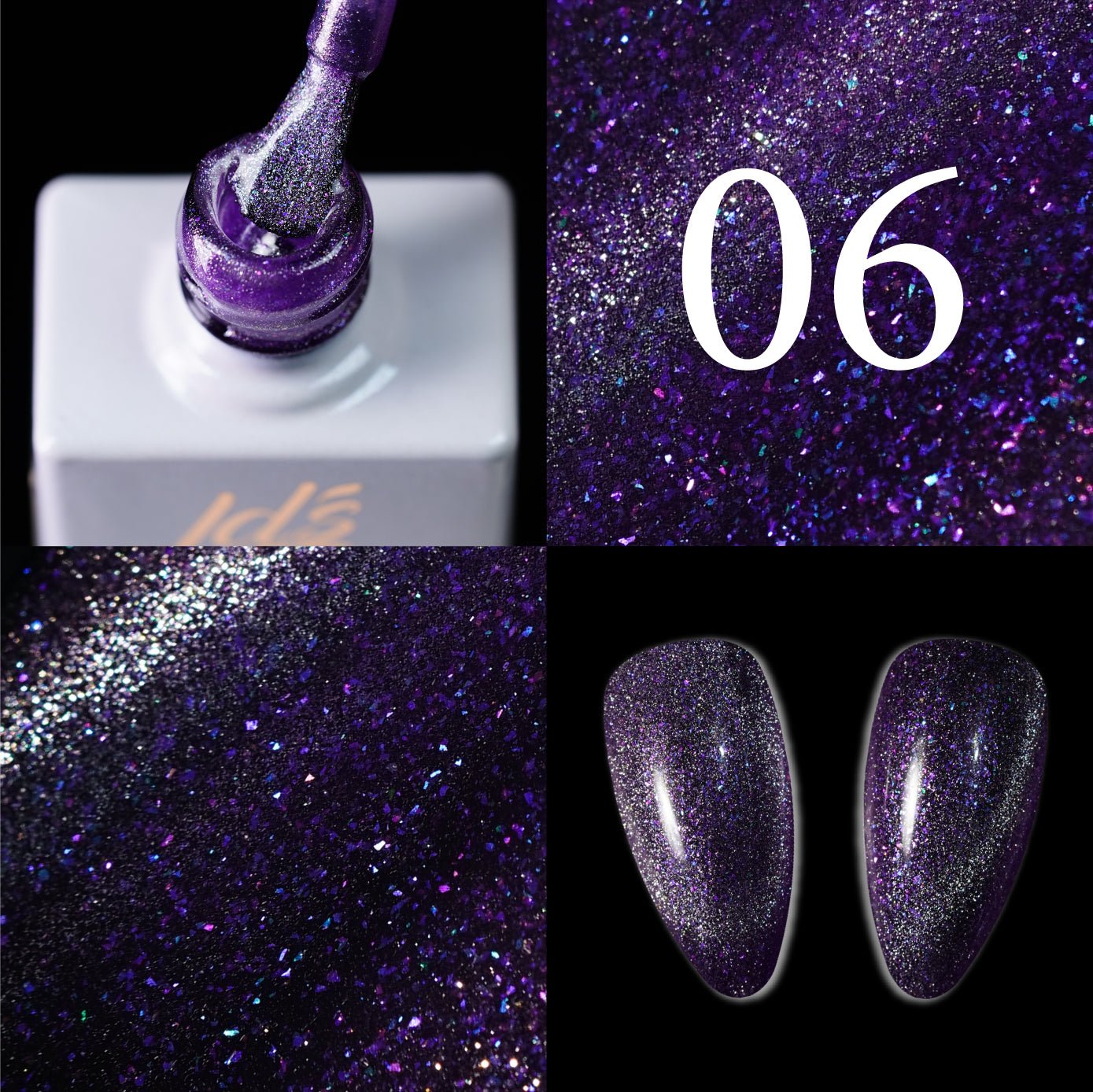 LDS PF06 - Pastel Fairy Cat Eye Gel Collection - DTK Nail Supply