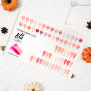 LDS RB Set 30 Colors - Gel Polish 0.5oz - Rubber Base Collection - FG - DTK Nail Supply