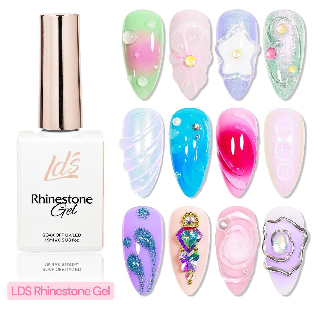 LDS Rhinestone Gel UV/LED - 15ml - DTK Nail Supply