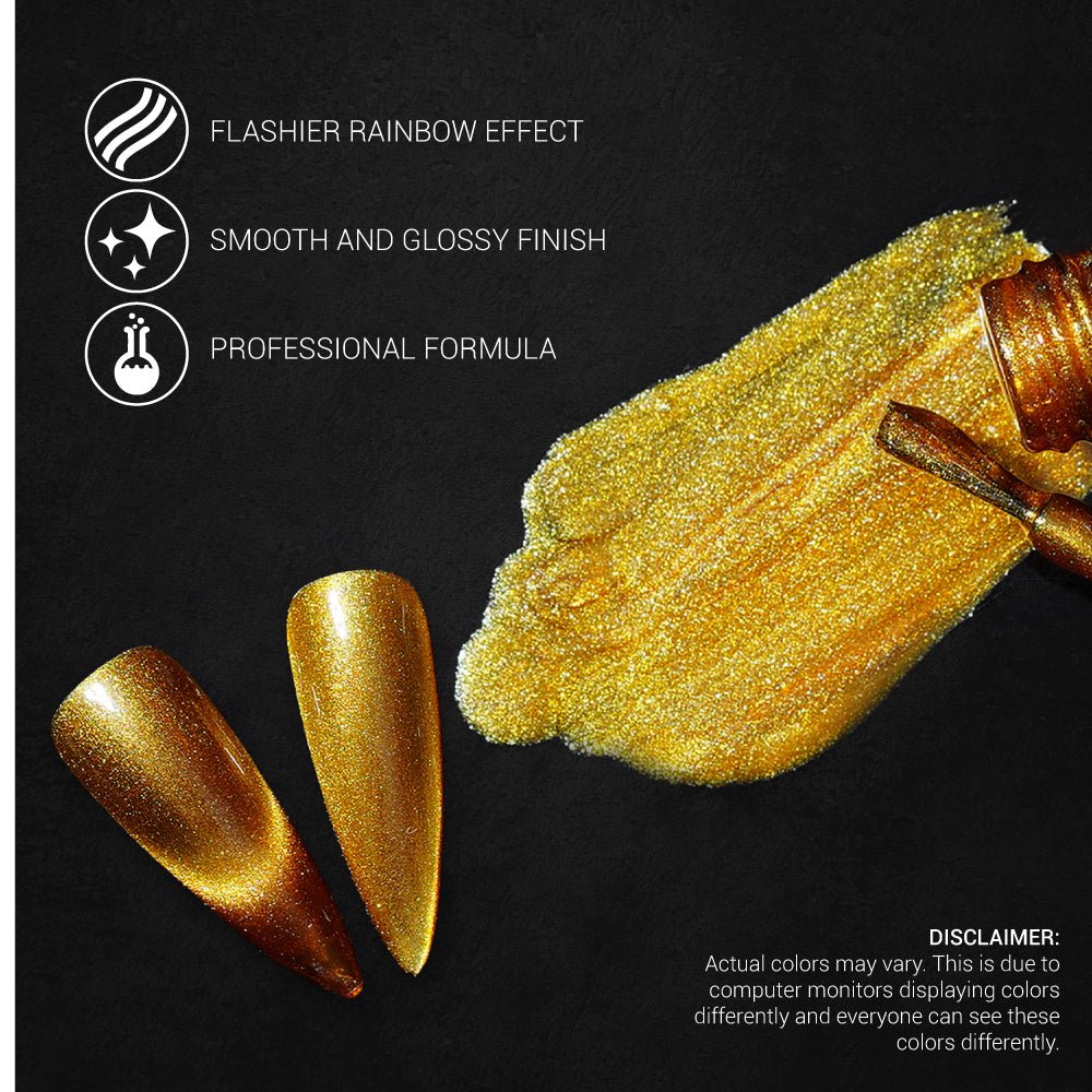 LDS Ripple Cat Eye - 03 - Gel Polish 0.5 oz - Ripple Cat Eye Collection - DTK Nail Supply