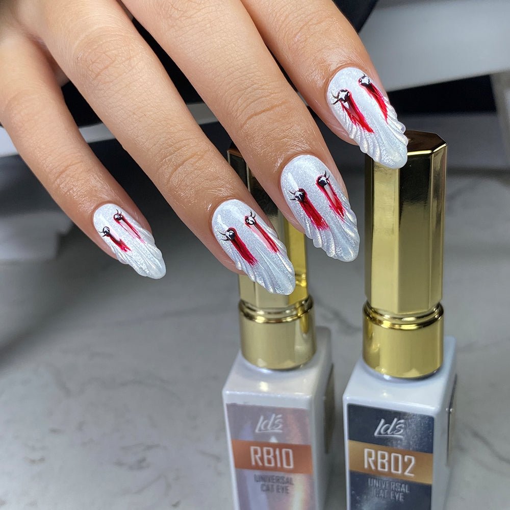 LDS RoseGold Light - RB10 - Universal Cat Eye Collection - DTK Nail Supply