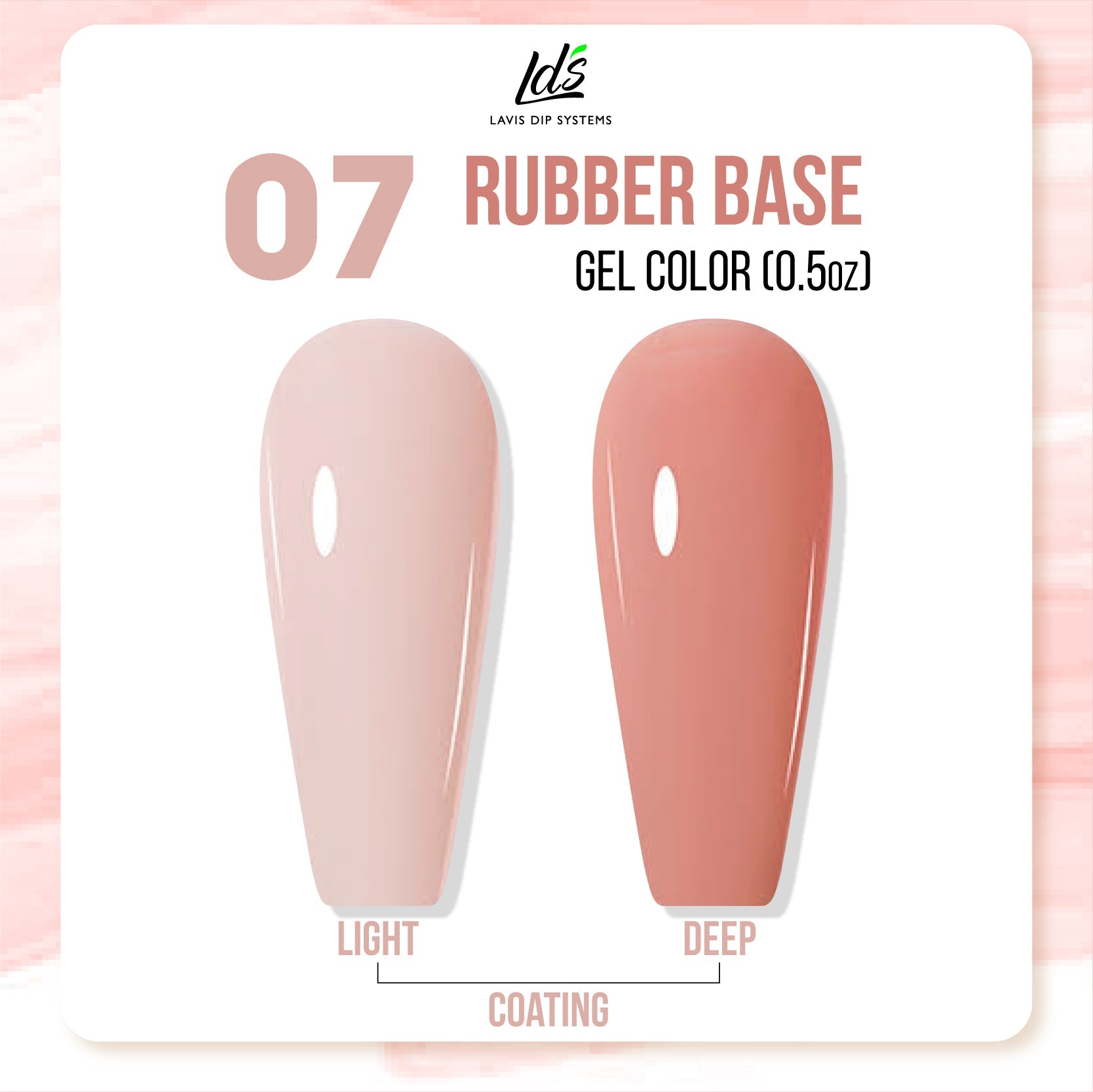 LDS Rubber Base Collection - DTK Nail Supply